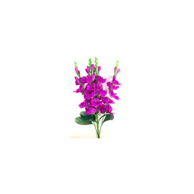 Букет искусственных цветов ирис фиолетовый 70 см 5 веток к29