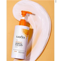 SADOER Whitening body lotion Осветляющий лосьон для тела с витамином С 250гр