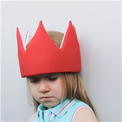 Детская корона Simple Red