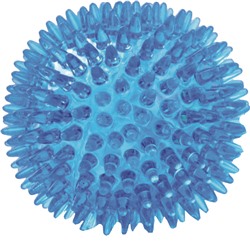 Мяч с шипами Marli 9 см из термопластичной резины с пищалкой