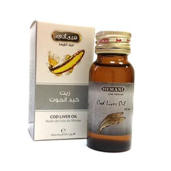Hemani COD LIVER Oil (Масло печени трески / Рыбий жир, Хемани), 30 мл.