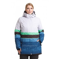Женская куртка-парка Azimuth В 8410_75 (БP) Зеленый