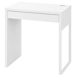 MICKE МИККЕ, Письменный стол, белый, 73x50 см