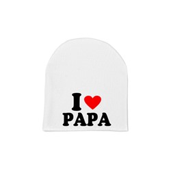 Шапка i love papa