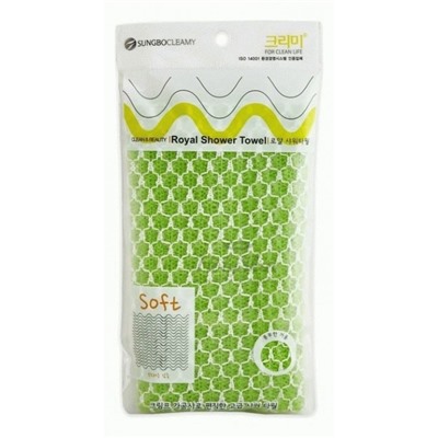 CLEAN&BEAUTY Eco Corn Shower Towel Мочалка для душа (25х100)