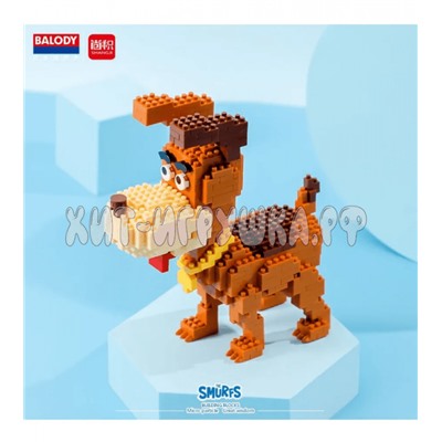 Конструктор 3D из миниблоков DOG 566 дет. 18352, 18352