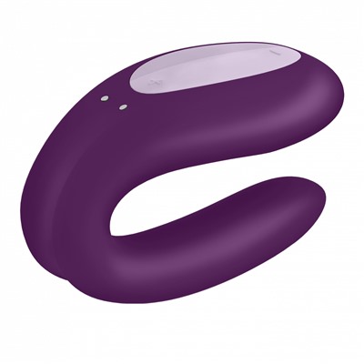 Вибромассажер для Пары Satisfyer Double Joy Violet 002408SA