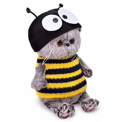 Мягкая игрушка "Басик BABY в костюме пчелка" (20 см)