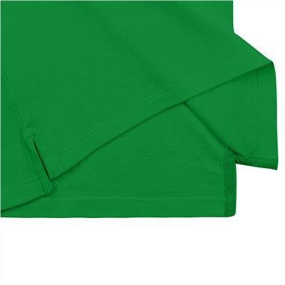 Зеленое поло с коротким рукавом 2-3