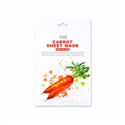 Тканевая маска для лица Tenzero Carrot Sheet Mask