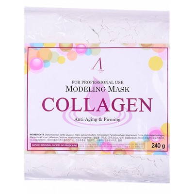 Collagen Modeling Mask / Refill Маска альгинатная с коллагеном укрепляющая (пакет) 240 гр