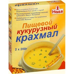 ХААС Крахмал кукурузный в коробке 400 г