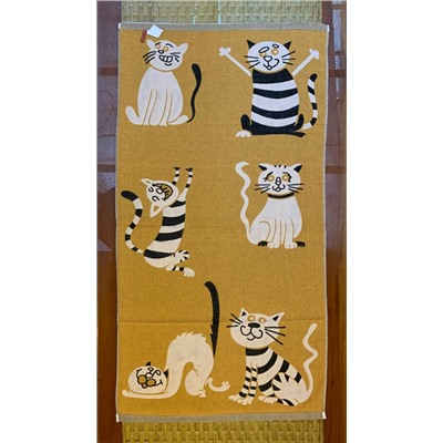Пляжное полотенце «Коты 4» 140х70 см