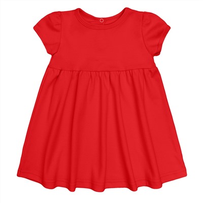 Красное платье базовое 18-24м