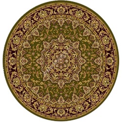 Ковер 207 Isfahan 5542 2,00 м круг, 100% шерсть
