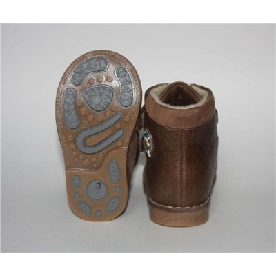 Ортопедические ботинки ШагоВита арт.1591 Б коричневый