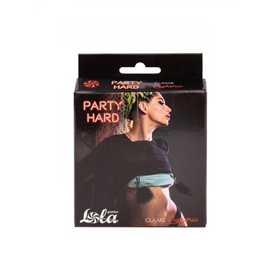 Зажимы на Соски Party Hard Euphoric Black 1131-01lola