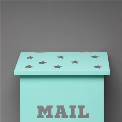 Детский почтовый ящик бирюзовый