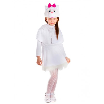 Карнавальный костюм Кошечка белая