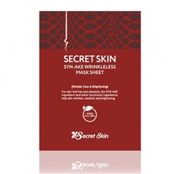 SYN-AKE WRINKLELESS MASK SHEET Маска для лица тканевая со змеиным ядом 20гр