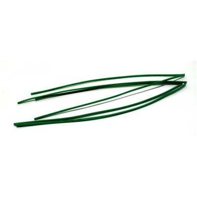 Трубка изолирующая термоусадочная зеленая (диаметр 4мм) уп-ка 100шт