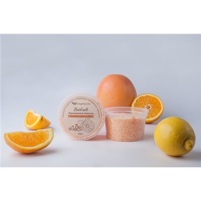 Морская соль для ванн "Марокканский апельсин", 250 мл (ПО ПРЕДЗАКАЗУ)