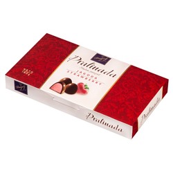 Конфеты Пралинада клубника с какао глазурью 180 гр