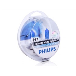 Автолампа H7 12V 55W PX26d Diamond Vision (бокс 2шт) PHILIPS 12972DVS2