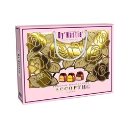 Шоколадные конфеты Dy'Nastie ROSE ассорти сумочка 175гр