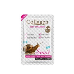 Маска для лица Collagen DEEP CLEANSING 23 мл оптом