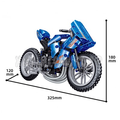 Конструктор Мотоцикл 579 дет. QL0479, QL0479