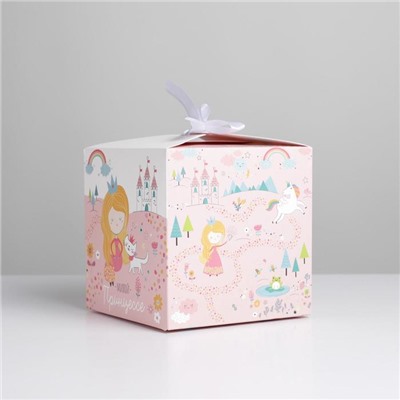Коробка складная «Принцессе», 12 × 12 × 12 см