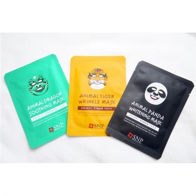 Тканевая отбеливающая маска Animal Panda Whitening Mask 25 мл оптом