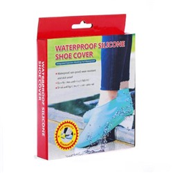 Многоразовые бахилы от дождя Waterproof silicone shoe cover оптом