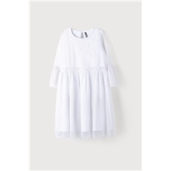 Платье для девочки Crockid К 5579/2 белый
