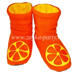 Тапочки-апельсинки