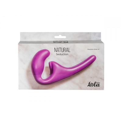 Безремневой анальный страпон Natural Seduction Purple 5010-03lola