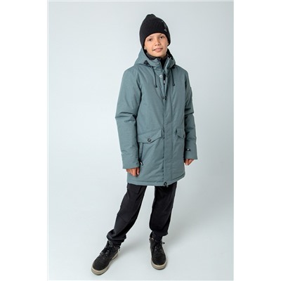 Пальто зимнее для мальчика Crockid ВКБ 36080/1 ГР