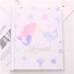 Блокнот-notebook «Mermaid» белый