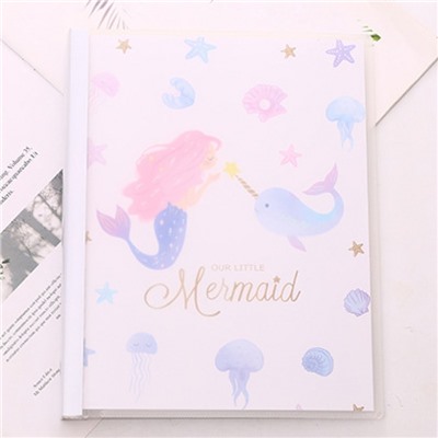 Блокнот-notebook «Mermaid» белый