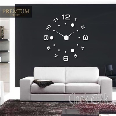 Настенные 3D часы Radius Premium