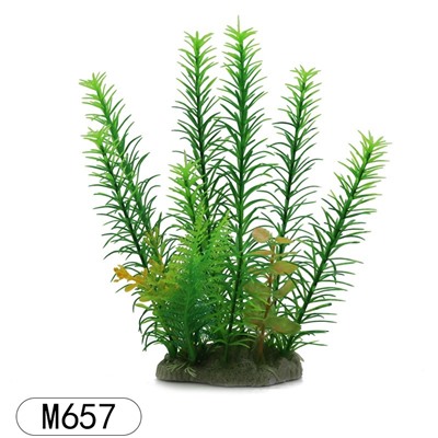 Искусственное аквариумное растение, 9х26 см