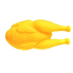 Виниловая игрушка-пищалка для собак Тушка Цыплёнка, 16 см