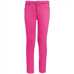 Розовые твиловые брюки