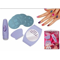 Salon express nail art stamping kit, набор для стемпинга