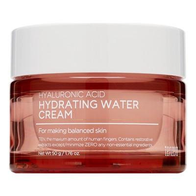 Увлажняющий крем с гиалуроновой кислотой Tenzero Hyaluronic Acid Hydrating Water Cream 50г