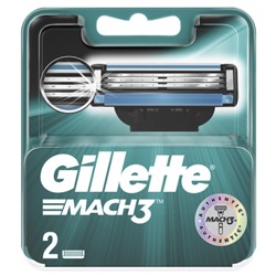 Gillette Mach3 2 шт