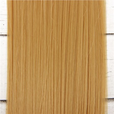 Волосы - тресс для кукол «Прямые» длина волос: 25 см, ширина:100 см, цвет № 15