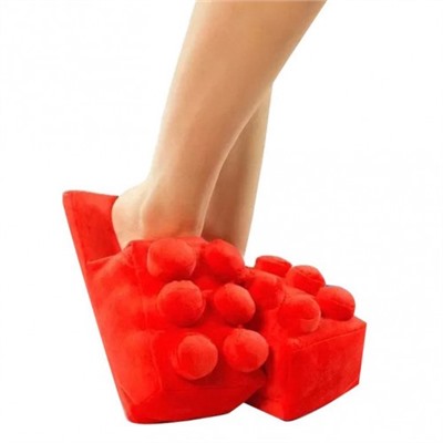 Тапочки «Lego» красный