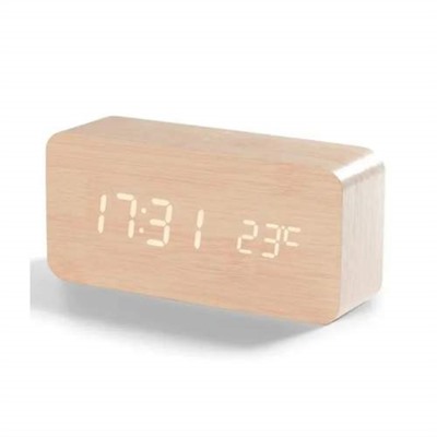 Настольные цифровые электронные часы 3 будильника, календарь, датчик температуры оптом